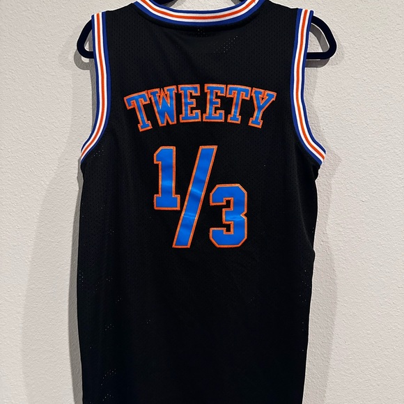 Black Tune Squad Basketball Jersey size small adults - Picture 3 of 5